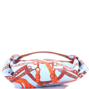 Hermes Balusoie Bag Printed Silk And #210375H23B